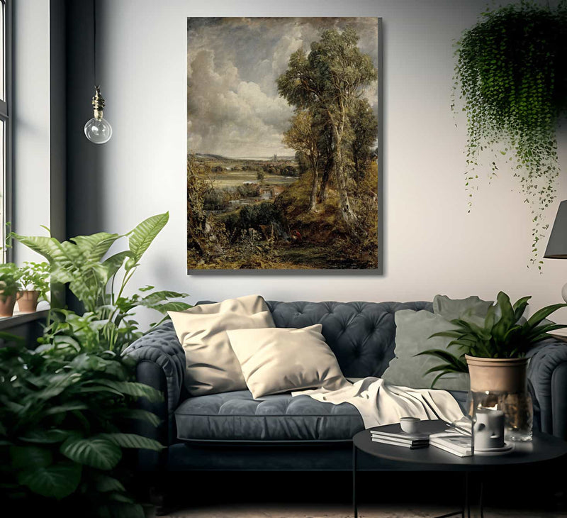 The Vale Of Dedham By John Constable Fine Art Print