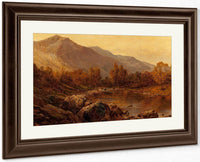 The Vale Of Llangollen 1897 By Alfred De Breanski Fine Art Print