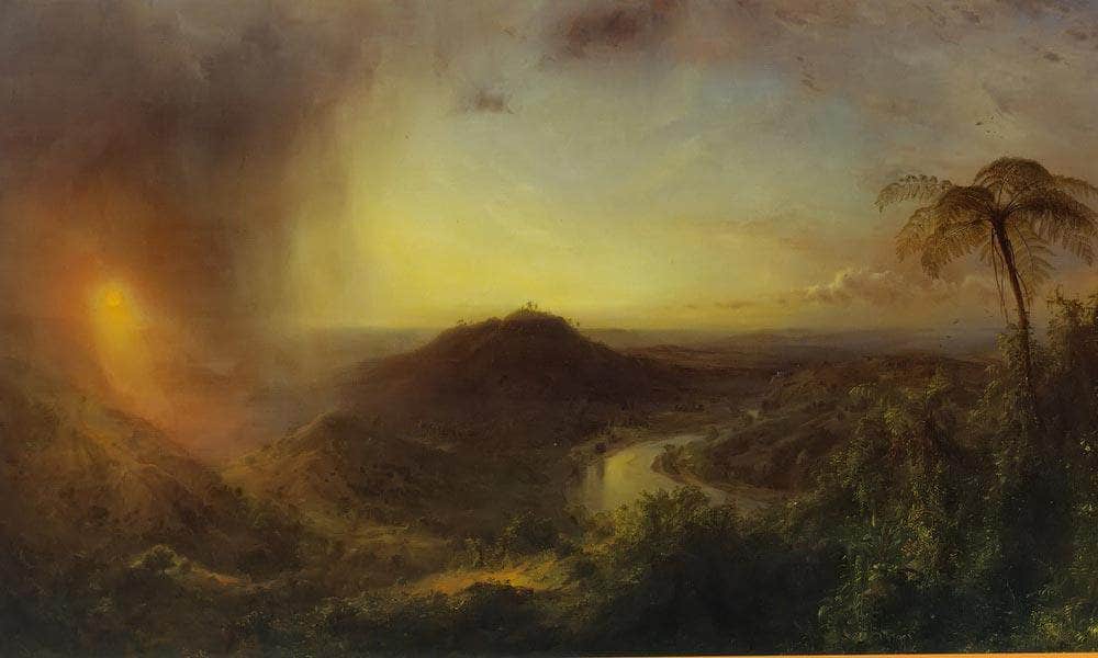 The Vale Of St Thomas Jamaica By Fredric Edwin Church Fine Art Print