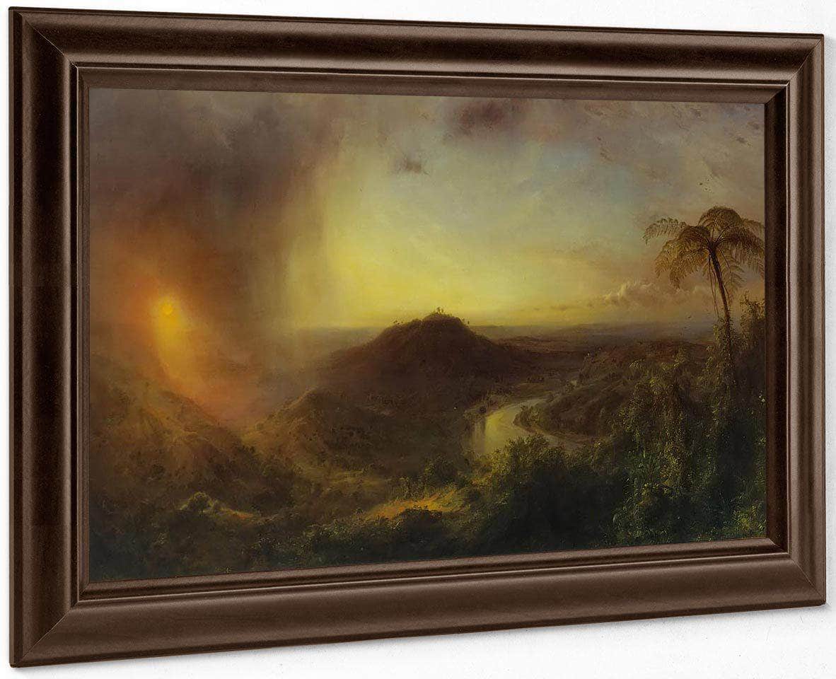 The Vale Of St Thomas Jamaica By Fredric Edwin Church Fine Art Print