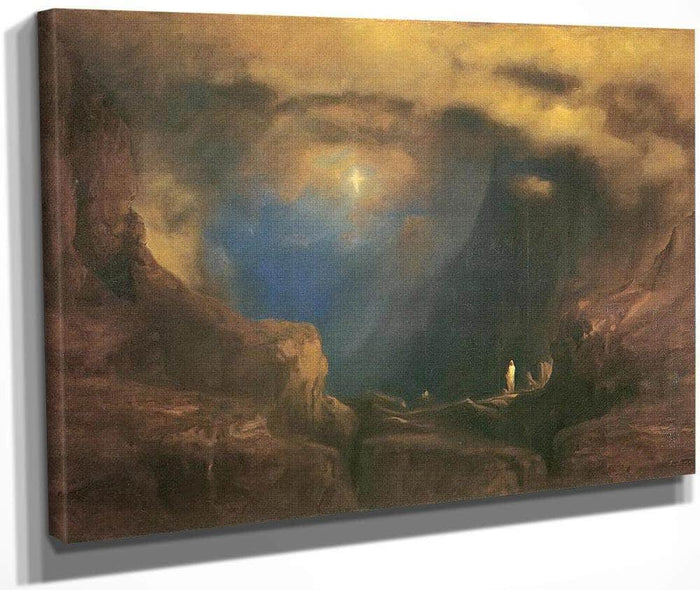 The Valley Of The Shadow Of Death By George Inness Fine Art Print