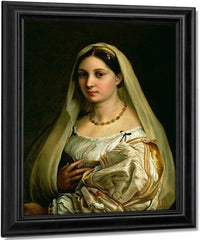 The Veiled Woman Or La Donna Velata By Raphael Fine Art Print
