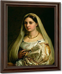 The Veiled Woman Or La Donna Velata By Raphael Fine Art Print