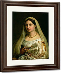The Veiled Woman Or La Donna Velata By Raphael Fine Art Print