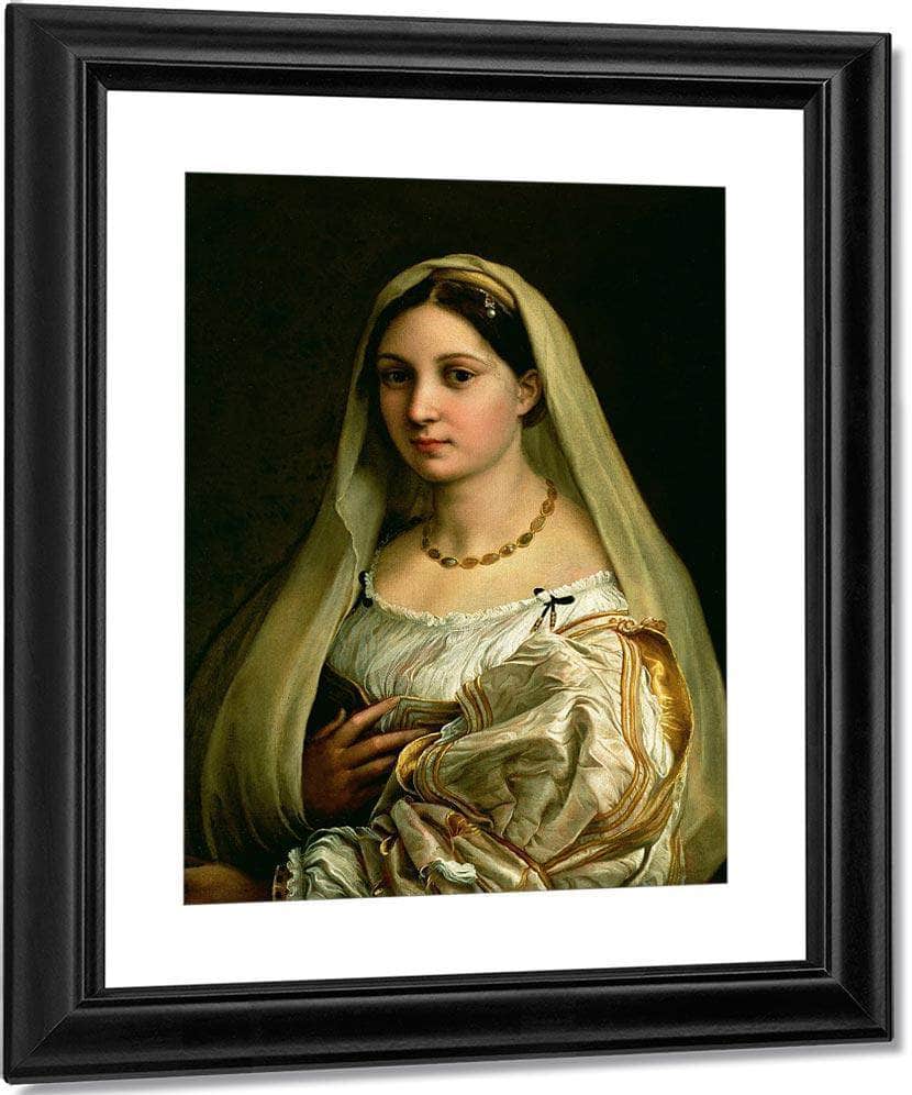 The Veiled Woman Or La Donna Velata By Raphael Fine Art Print