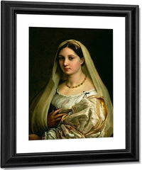 The Veiled Woman Or La Donna Velata By Raphael Fine Art Print