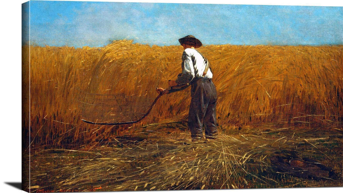 The Veteran In A New Field Painting Winslow Homer Canvas Art Fine Art Print