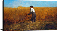 The Veteran In A New Field Painting Winslow Homer Canvas Art Fine Art Print