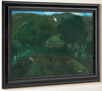 The Vicarage Garden By Nicolai Astrup Fine Art Print