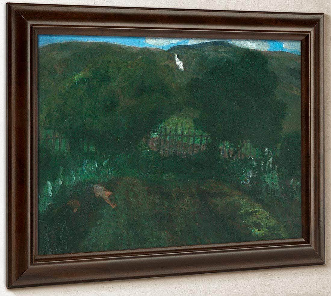 The Vicarage Garden By Nicolai Astrup Fine Art Print