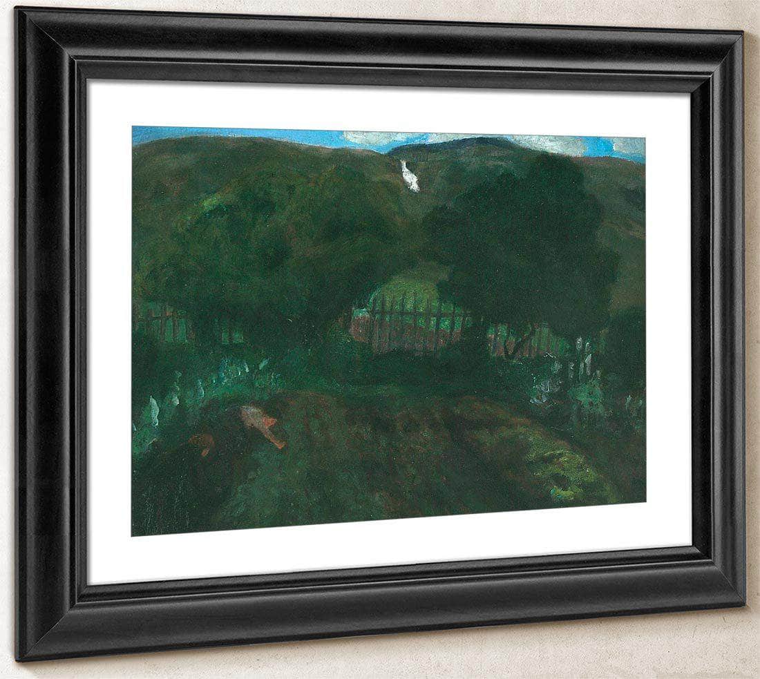The Vicarage Garden By Nicolai Astrup Fine Art Print