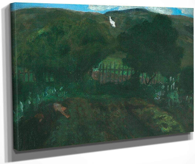 The Vicarage Garden By Nicolai Astrup Fine Art Print