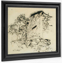 The Vicarage (Mirrored) By Nicolai Astrup Fine Art Print