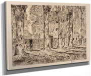 The Village Elms, Easthampton By Childe Hassam Fine Art Print