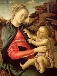 The Virgin And Child (Madonna Of The Guidi Da Faenza) By Sandro Botticelli Fine Art Print