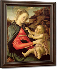 The Virgin And Child (Madonna Of The Guidi Da Faenza) By Sandro Botticelli Fine Art Print