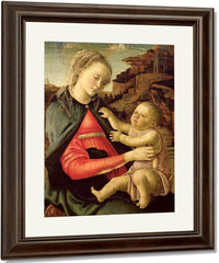The Virgin And Child (Madonna Of The Guidi Da Faenza) By Sandro Botticelli Fine Art Print