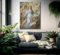 The Virgin As Intercessor By Anthony Van Dyck Fine Art Print