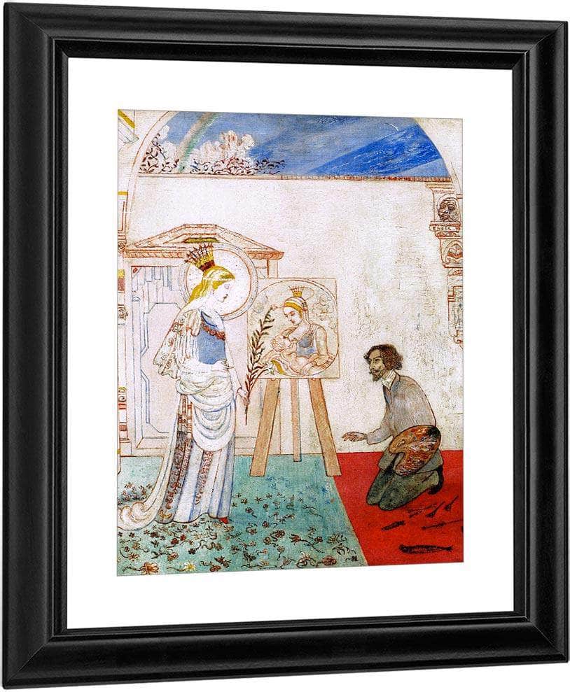 The Virgin Of Consolation By James Ensor Fine Art Print