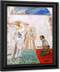 The Virgin Of Consolation By James Ensor Fine Art Print