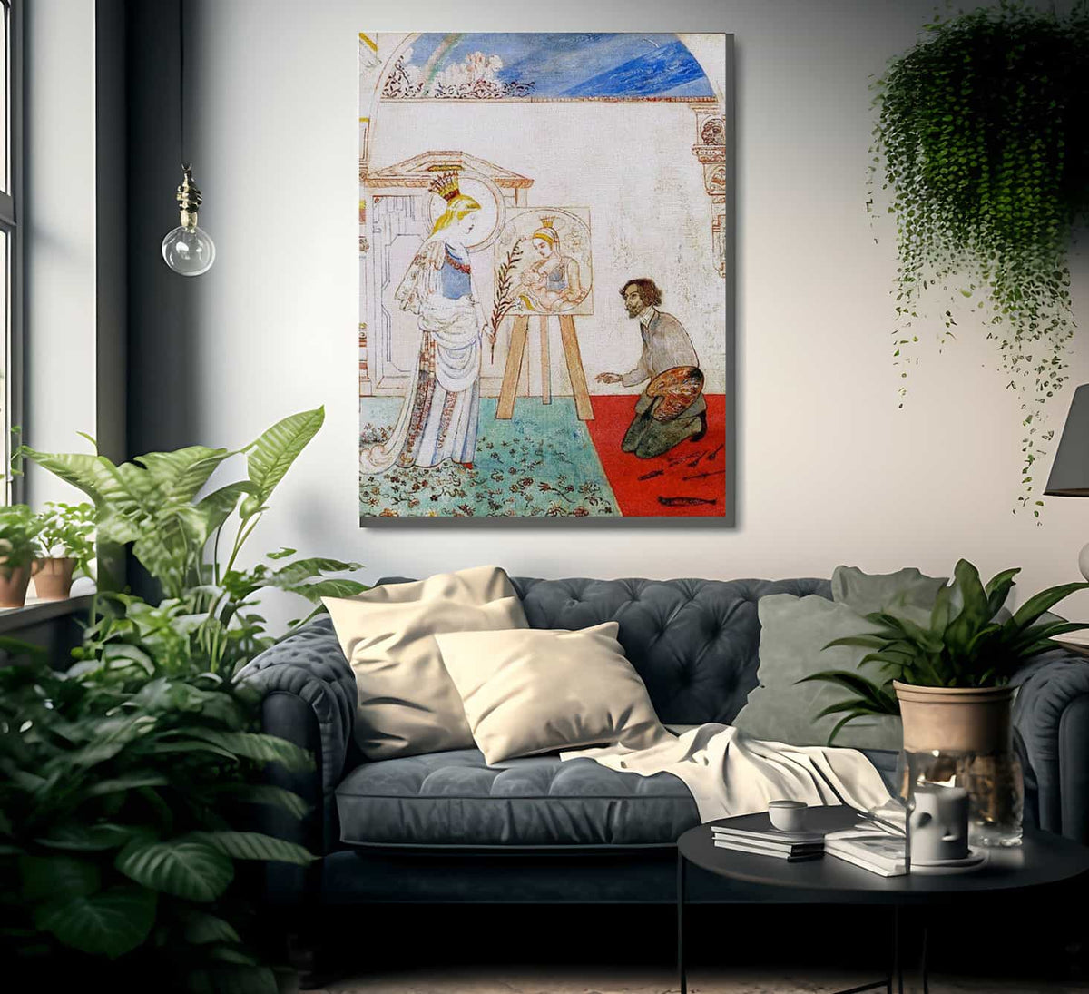 The Virgin Of Consolation By James Ensor Fine Art Print