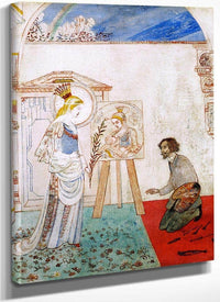 The Virgin Of Consolation By James Ensor Fine Art Print