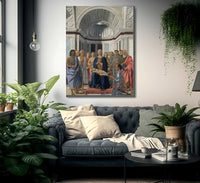 The Virgin With Child Angels And Saints 1474 By Piero Della Francesca Fine Art Print