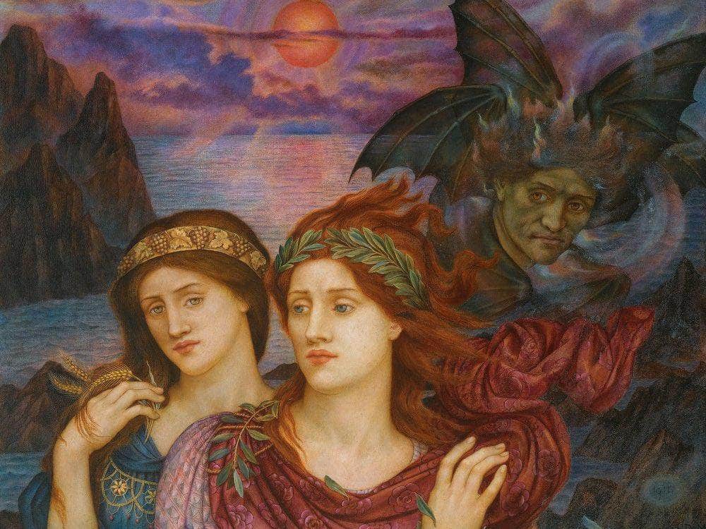 The Vision 1914 By Evelyn De Morgan Fine Art Print
