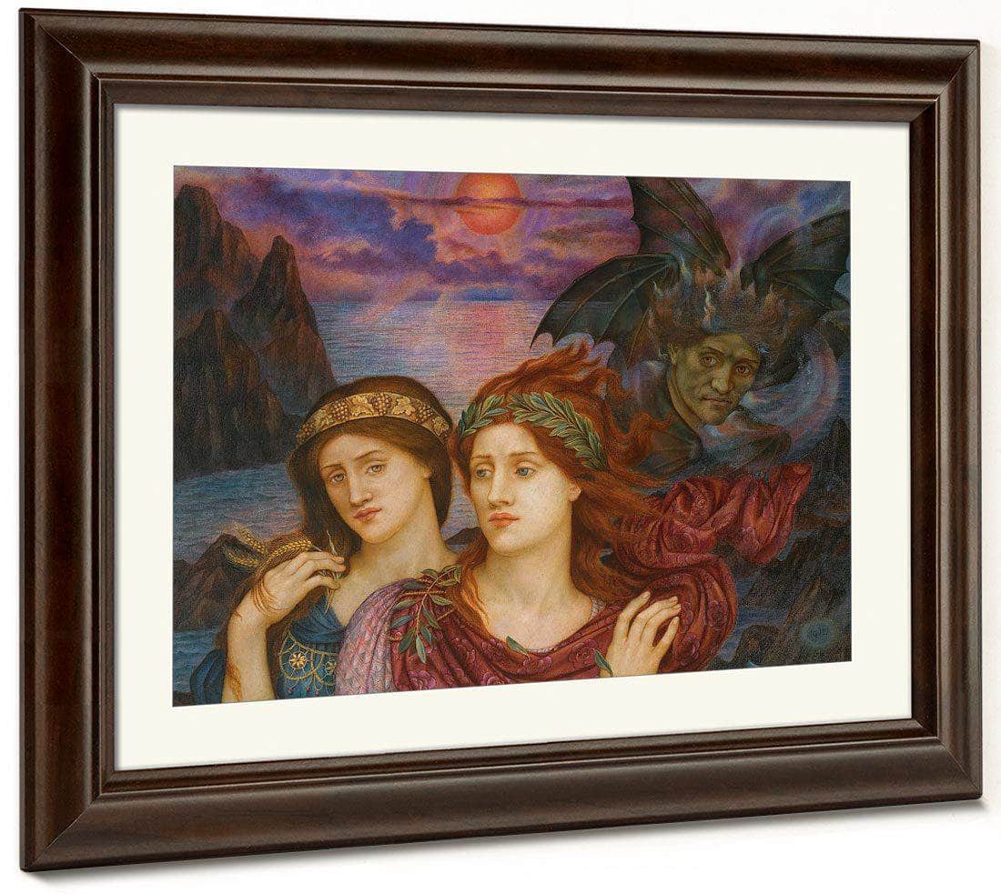 The Vision 1914 By Evelyn De Morgan Fine Art Print