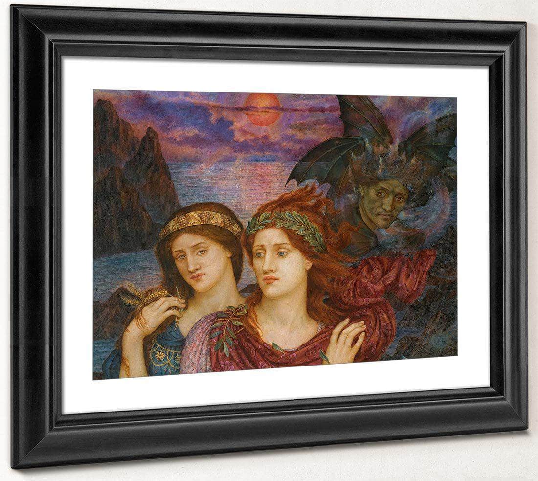 The Vision 1914 By Evelyn De Morgan Fine Art Print