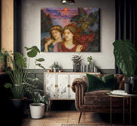 The Vision 1914 By Evelyn De Morgan Fine Art Print