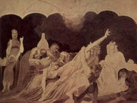 The Vision In The Asylum By Henry Fuseli Fine Art Print