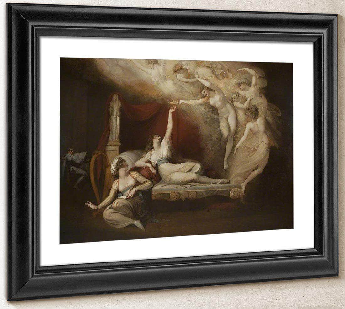 The Vision Of Catherine Of Aragon By Henry Fuseli Fine Art Print