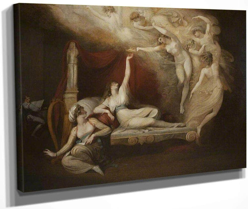 The Vision Of Catherine Of Aragon By Henry Fuseli Fine Art Print