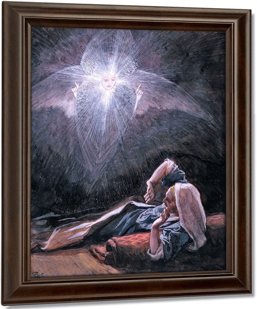 The Vision Of Saint Joseph By James Tissot Fine Art Print