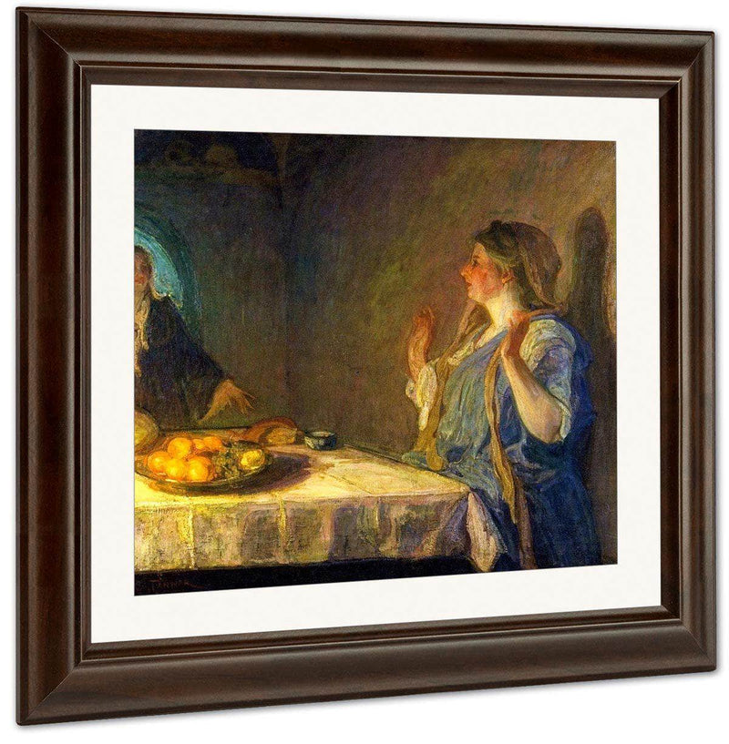 The Visitation By Henry Ossawa Tanner Fine Art Print