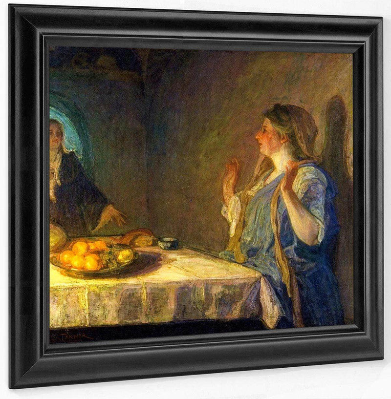 The Visitation By Henry Ossawa Tanner Fine Art Print