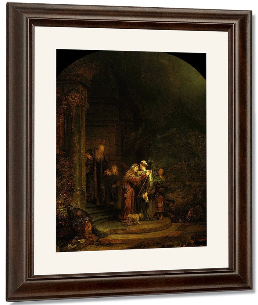 The Visitation By Rembrandt Fine Art Print