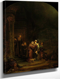 The Visitation By Rembrandt Fine Art Print