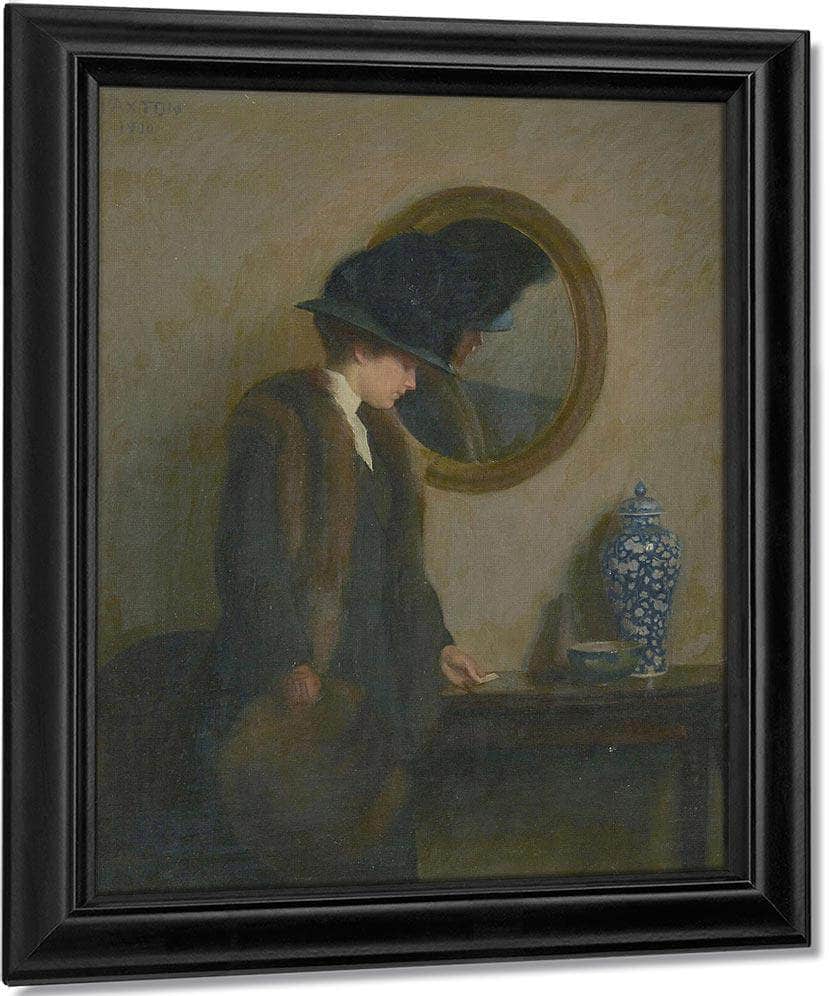 The Visitor By William Mcgregor Paxton Fine Art Print
