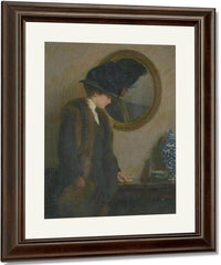 The Visitor By William Mcgregor Paxton Fine Art Print