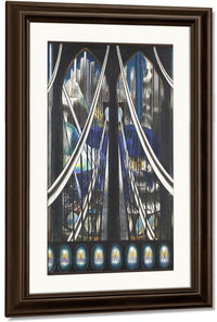 The Voice Of The City Of New York Interpreted  The Bridge (Brooklyn Bridge) By Joseph Stella Fine Art Print