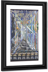 The Voice Of The City Of New York Interpreted  The White Way I By Joseph Stella Fine Art Print