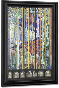 The Voice Of The City Of New York Interpreted The White Way Ii By Joseph Stella Fine Art Print