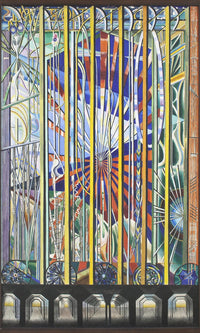 The Voice Of The City Of New York Interpreted The White Way Ii By Joseph Stella Fine Art Print