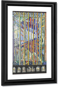 The Voice Of The City Of New York Interpreted The White Way Ii By Joseph Stella Fine Art Print