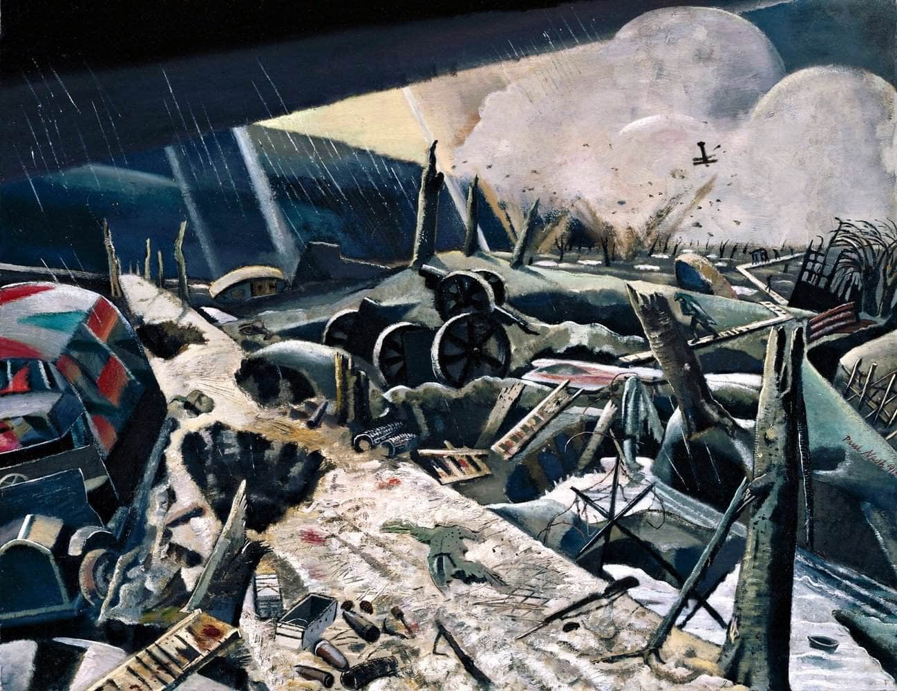 The Void Painting Paul Nash Canvas Art Fine Art Print