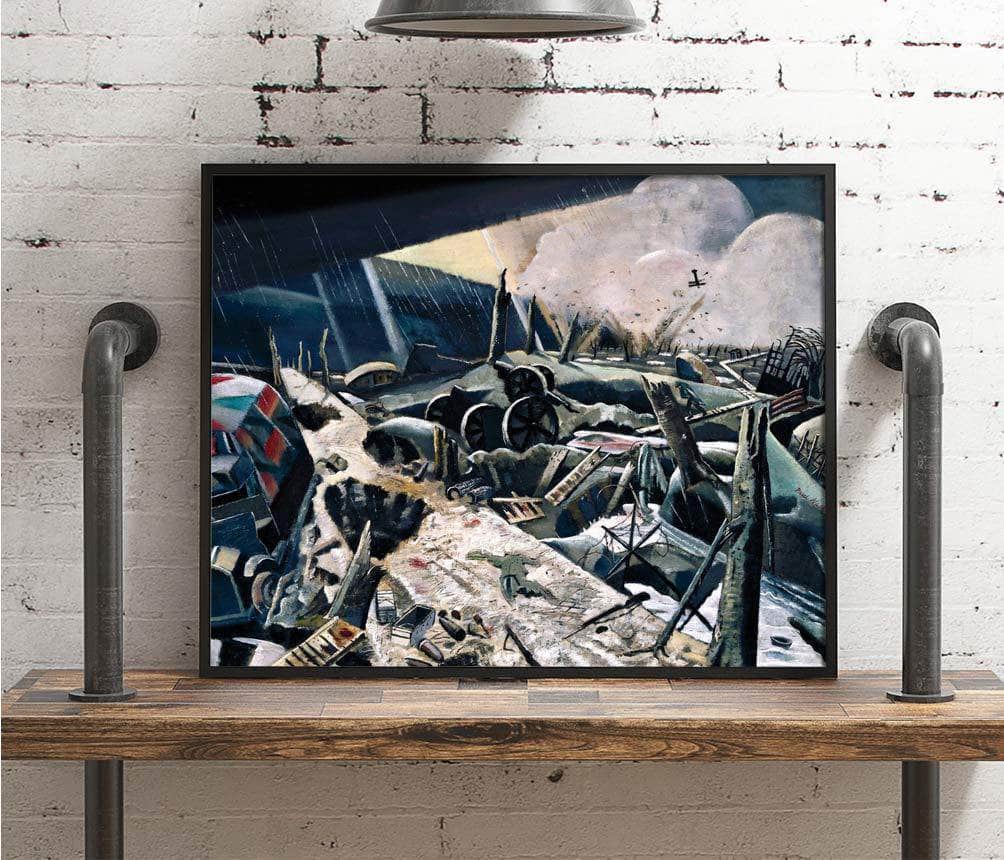 The Void Painting Paul Nash Canvas Art Fine Art Print