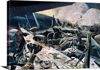 The Void Painting Paul Nash Canvas Art Fine Art Print