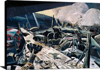 The Void Painting Paul Nash Canvas Art Fine Art Print